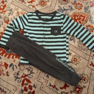 Baby boys Calvin Klein PJ set